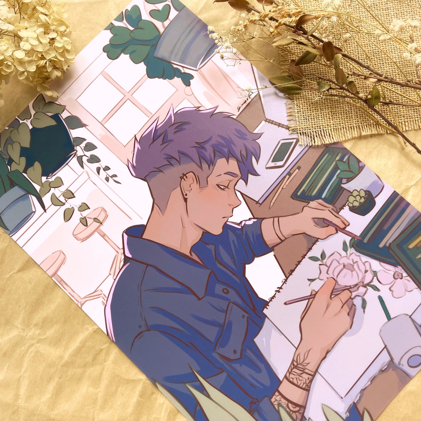 *LAST CHANCE* 11x17" 'The Artist' Shinsou Poster Print