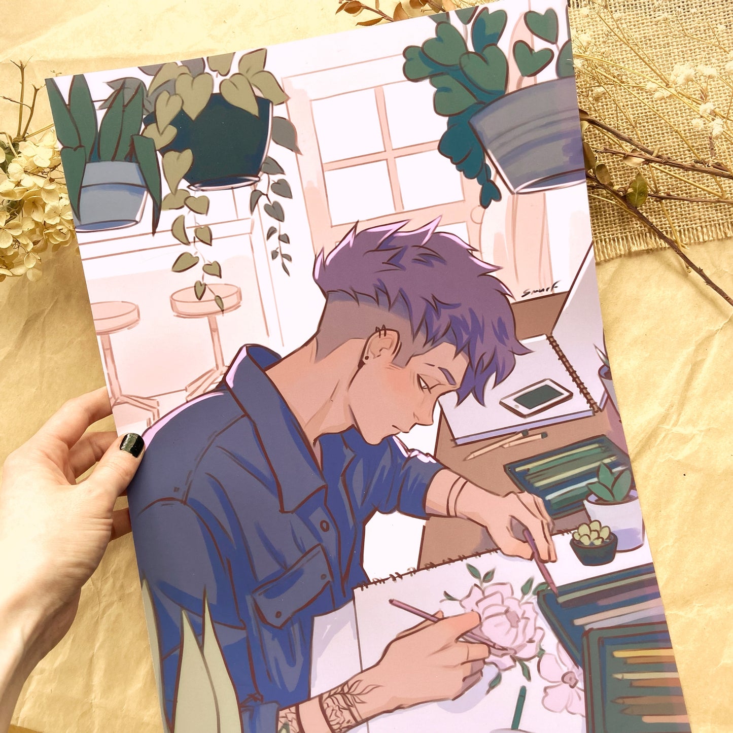 *LAST CHANCE* 11x17" 'The Artist' Shinsou Poster Print