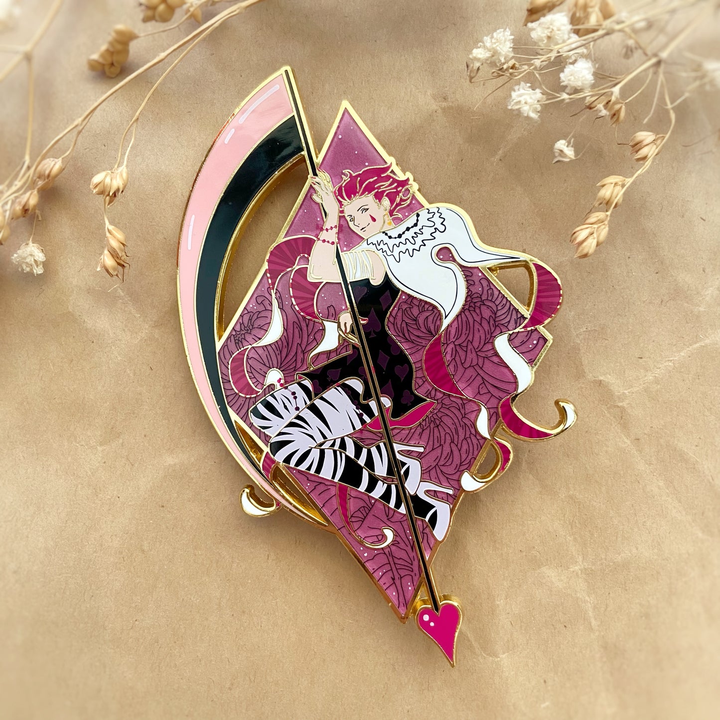 *MOVING SALE* Grim Reaper Hisoka Enamel Pin
