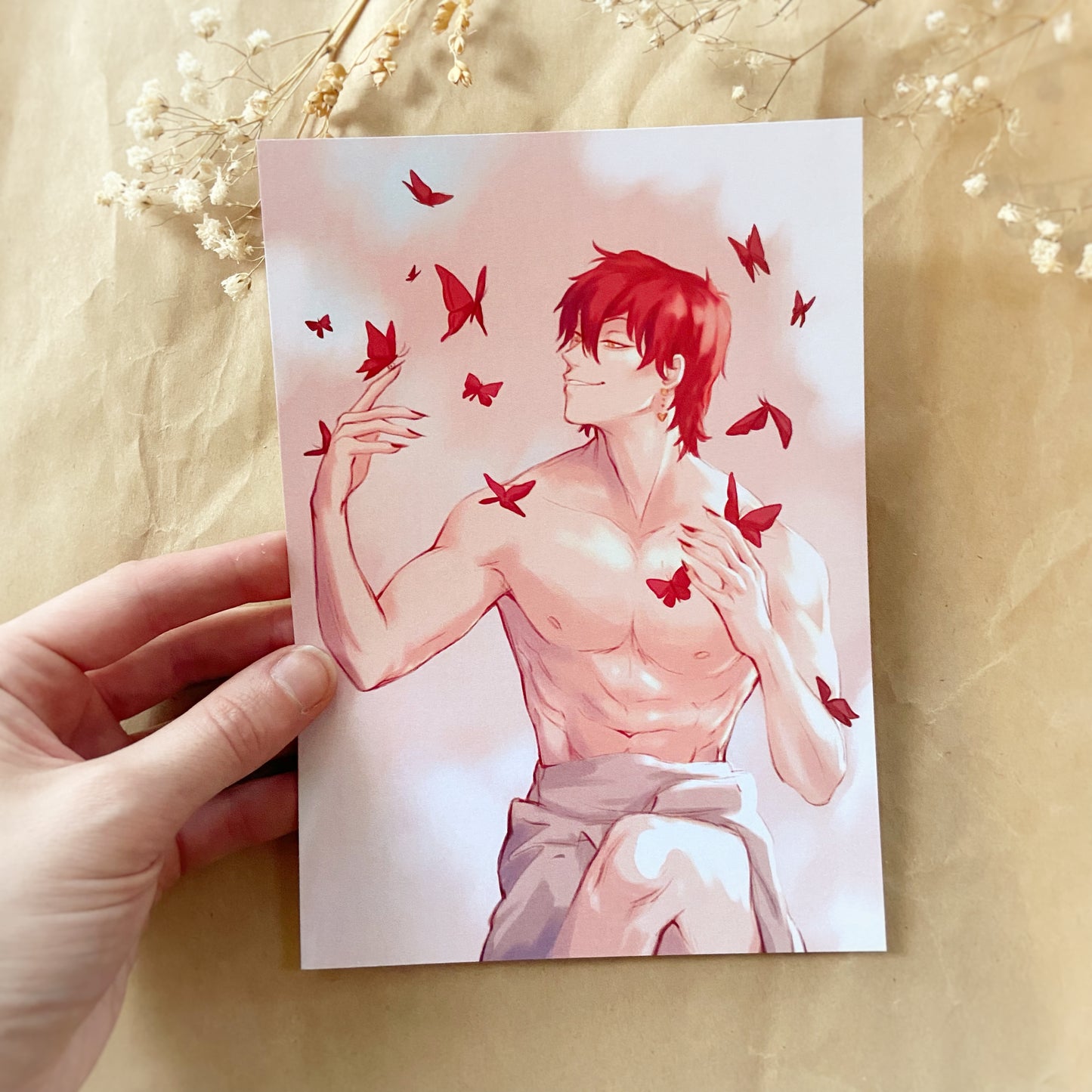 *LAST CHANCE* 5x7" Hemotropic Butterflies Hisoka Print