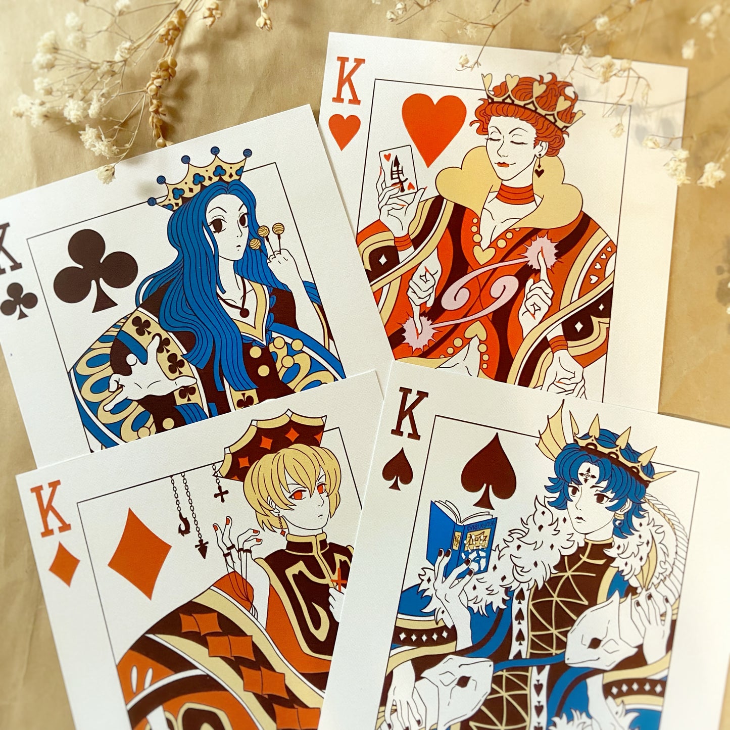 *LAST CHANCE* 5x7" Hisoka King of Hearts Print