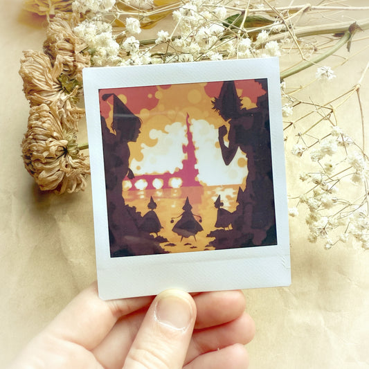 'Tower of Tomes' Instant Photo Print