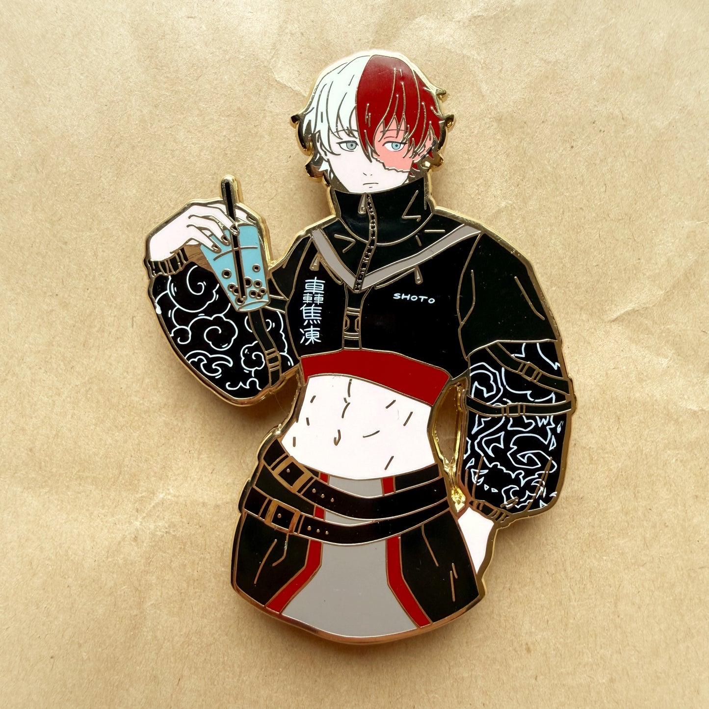 *MOVING SALE* Techwear Todoroki Enamel Pin
