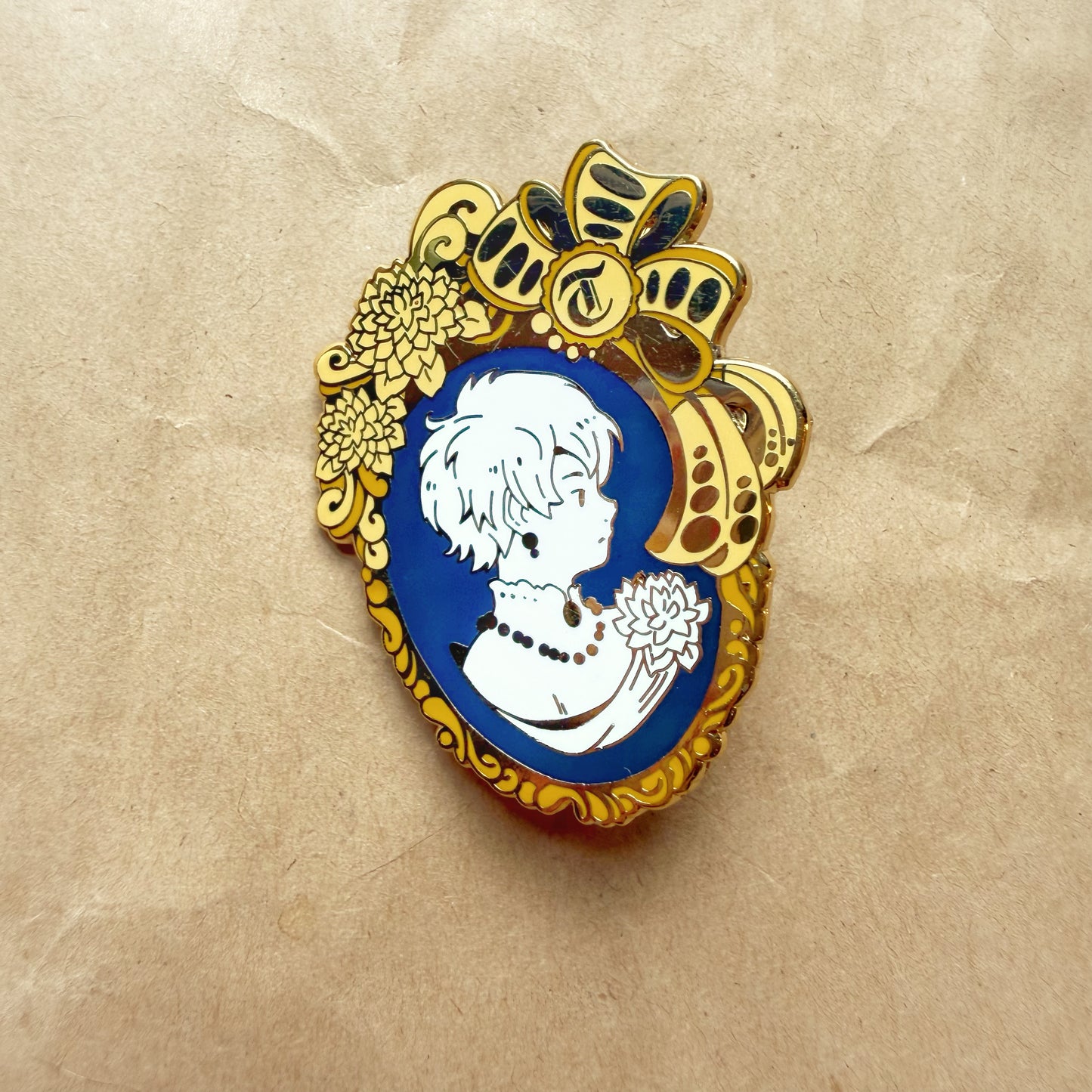 *MOVING SALE* Todoroki Cameo Brooch Style Enamel Pin