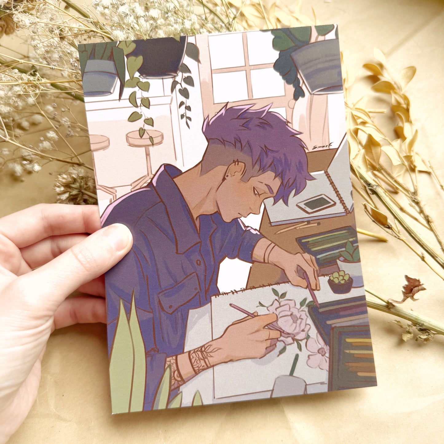 *LAST CHANCE* 5x7” 'The Artist' Shinsou Print