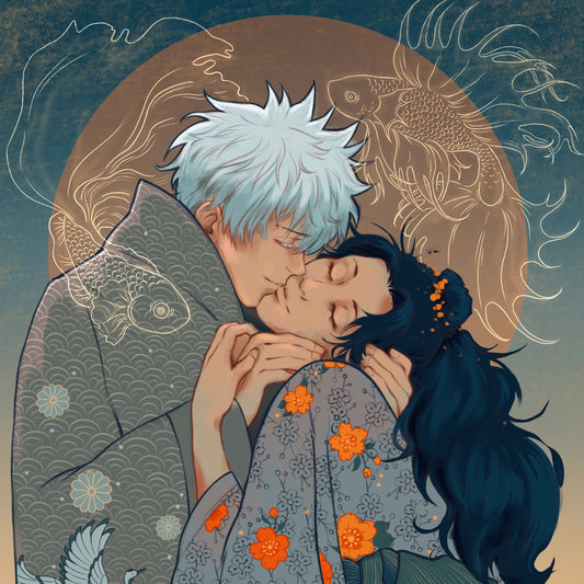 11x17" GetoGojo 'The Kiss' Print