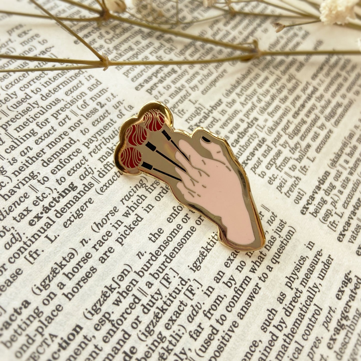 Adultrio Hisoka Chrollo Illumi Hand Filler Gold Enamel Pins