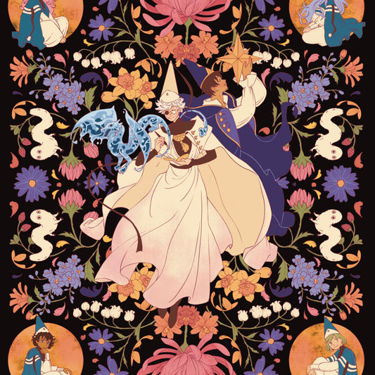 11x17" 'The Pointed Caps' Poster Print