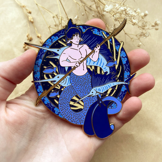 Merboy Iida Enamel Pin