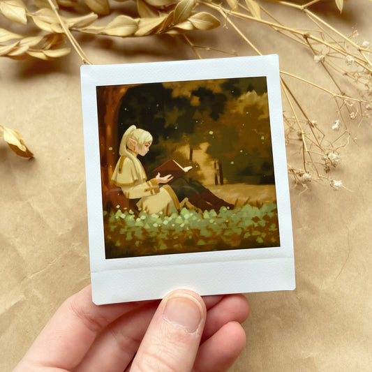 Collecting Spells Polaroid Print