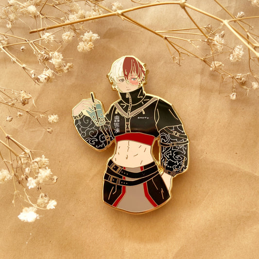 Techwear Todoroki Enamel Pin