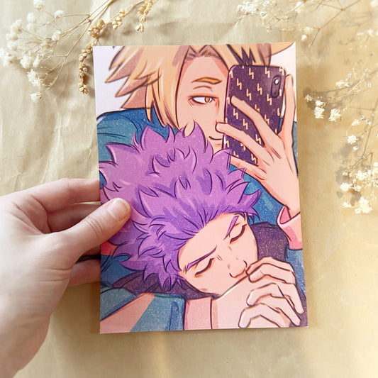 5x7" Retro Shinsou Kaminari Shinkami Print