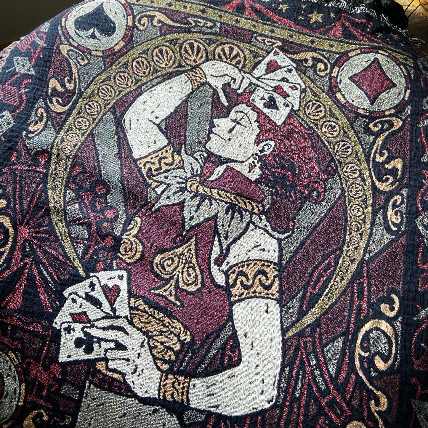 'The Magician' Tapestry Blanket