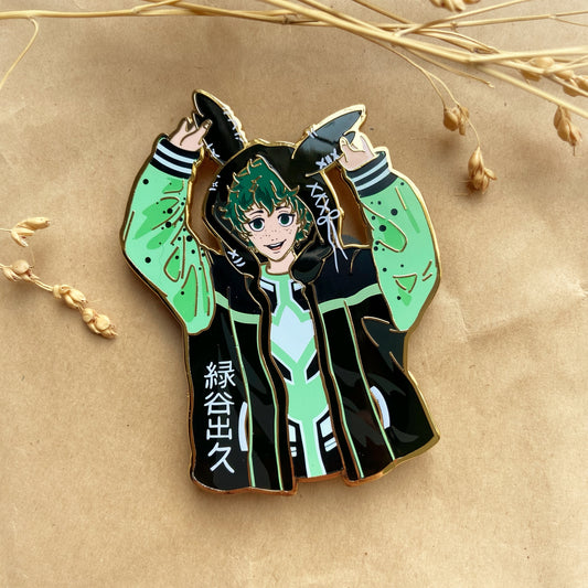 Techwear Deku Enamel Pin