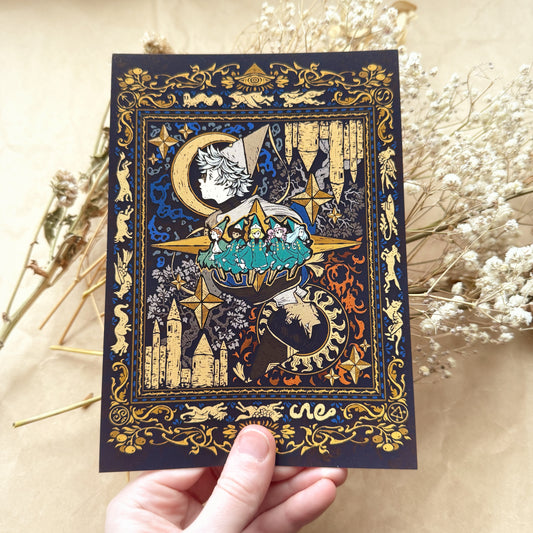 5x7" 'The Pointed Caps' Print