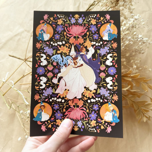 5x7" 'The Pointed Caps' Print