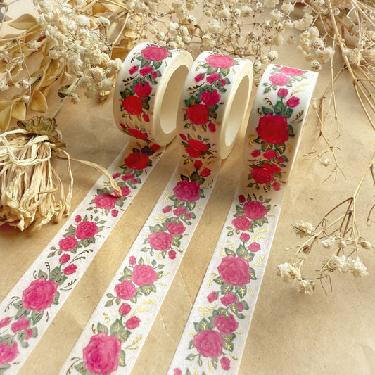 Rose Gold Foil Decorative Washi Tape