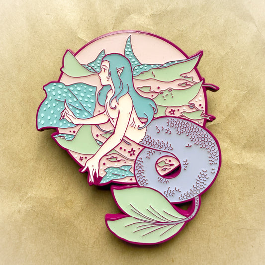 *MOVING SALE* Illumi Merm Enamel Pin Pastel Variant