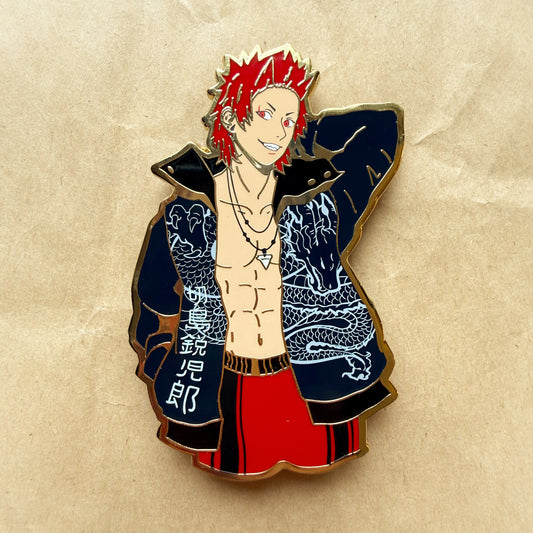 *MOVING SALE* Techwear Kirishima Enamel Pin