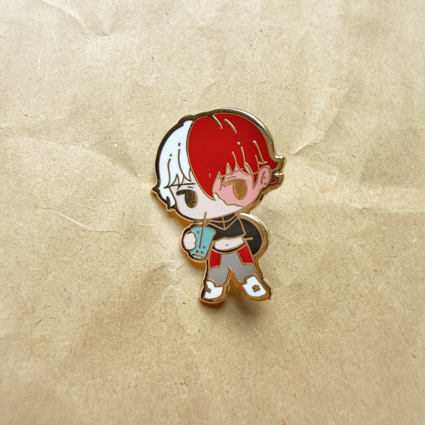 *MOVING SALE* Techwear Todoroki Mini Enamel Pin