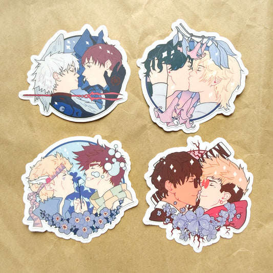 *MOVING SALE* Tragic Gays Vinyl Stickers