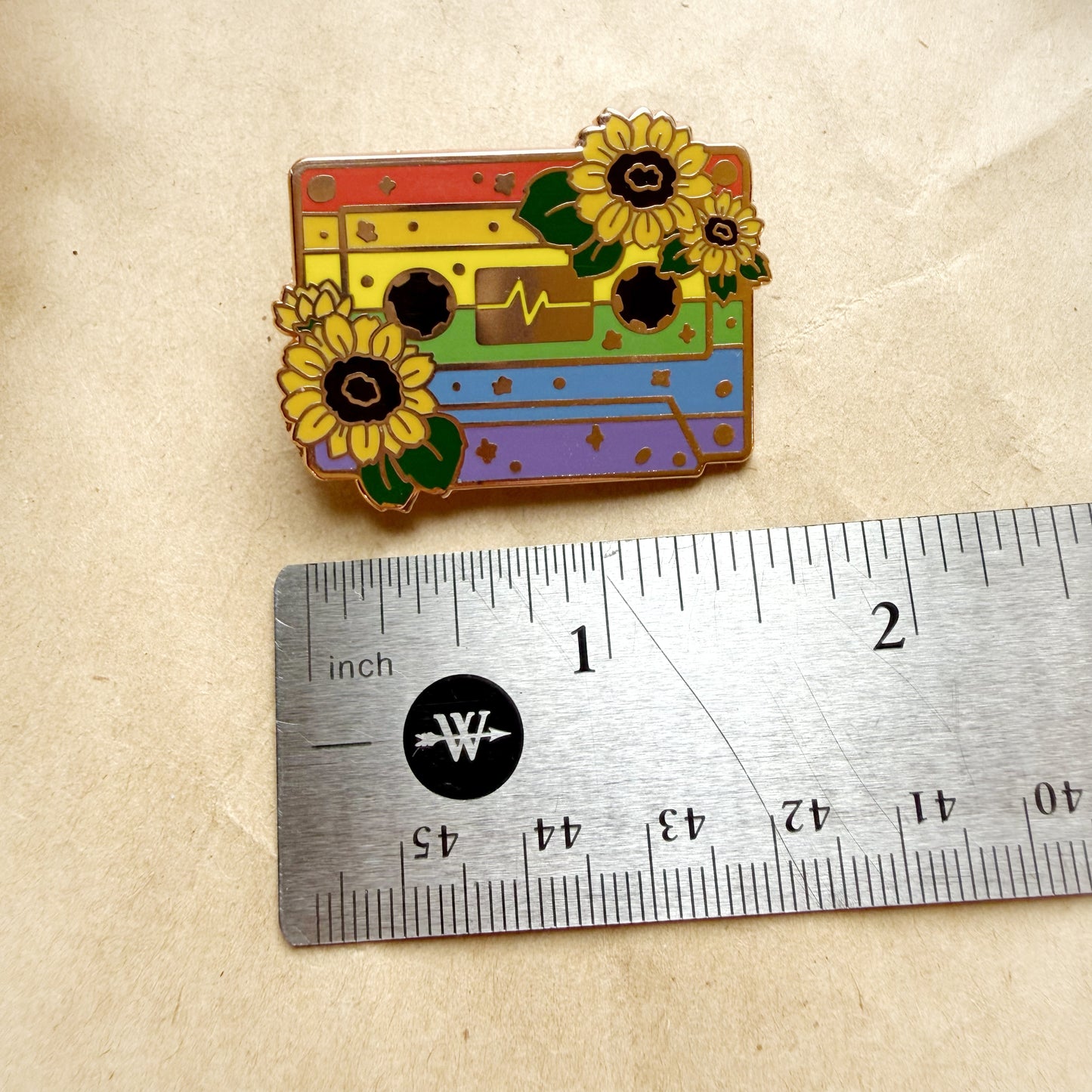 *MOVING SALE* LGBTQ+ Pride Cassette Tape Enamel Pins