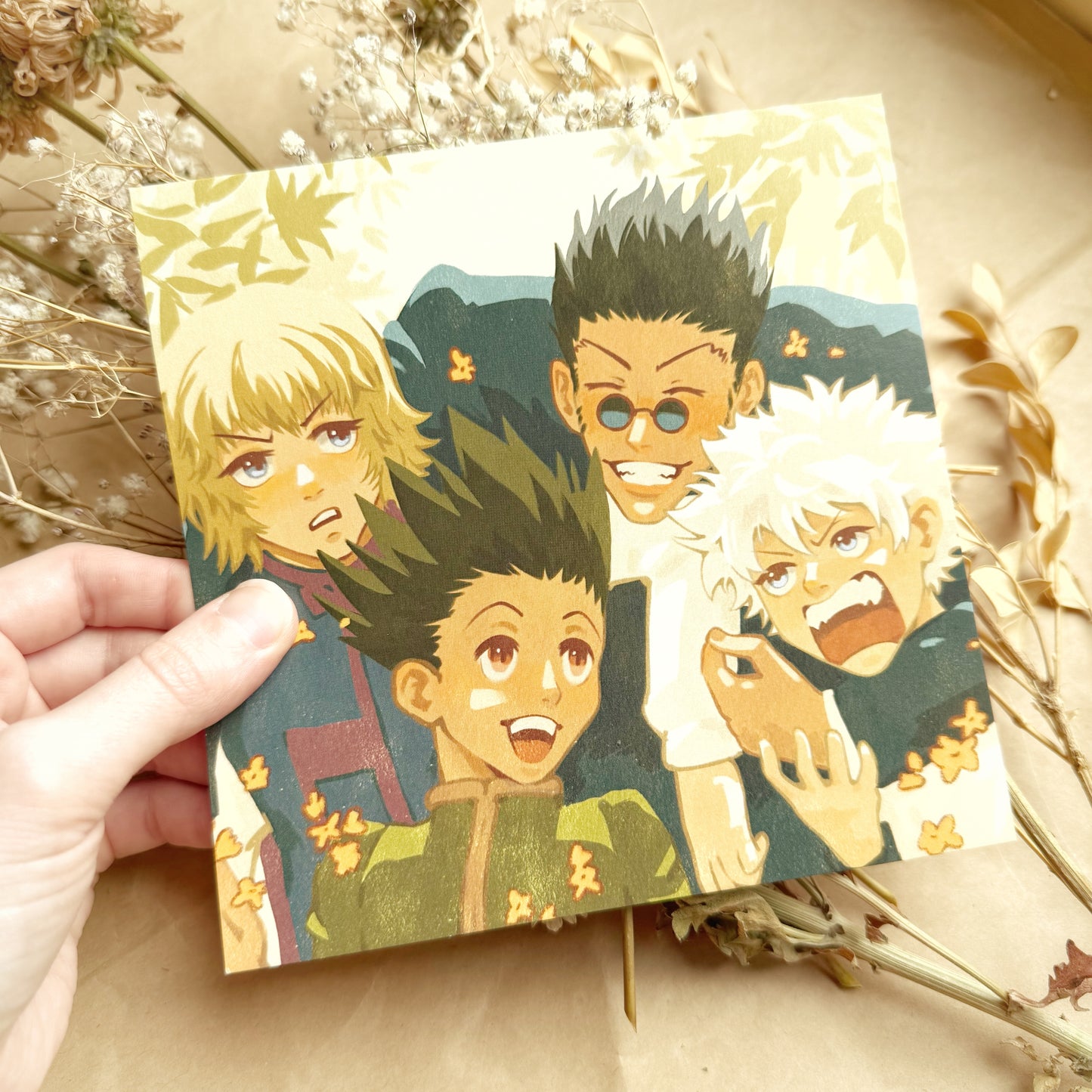 *LAST CHANCE* 6x6" 'New Hunters' Print