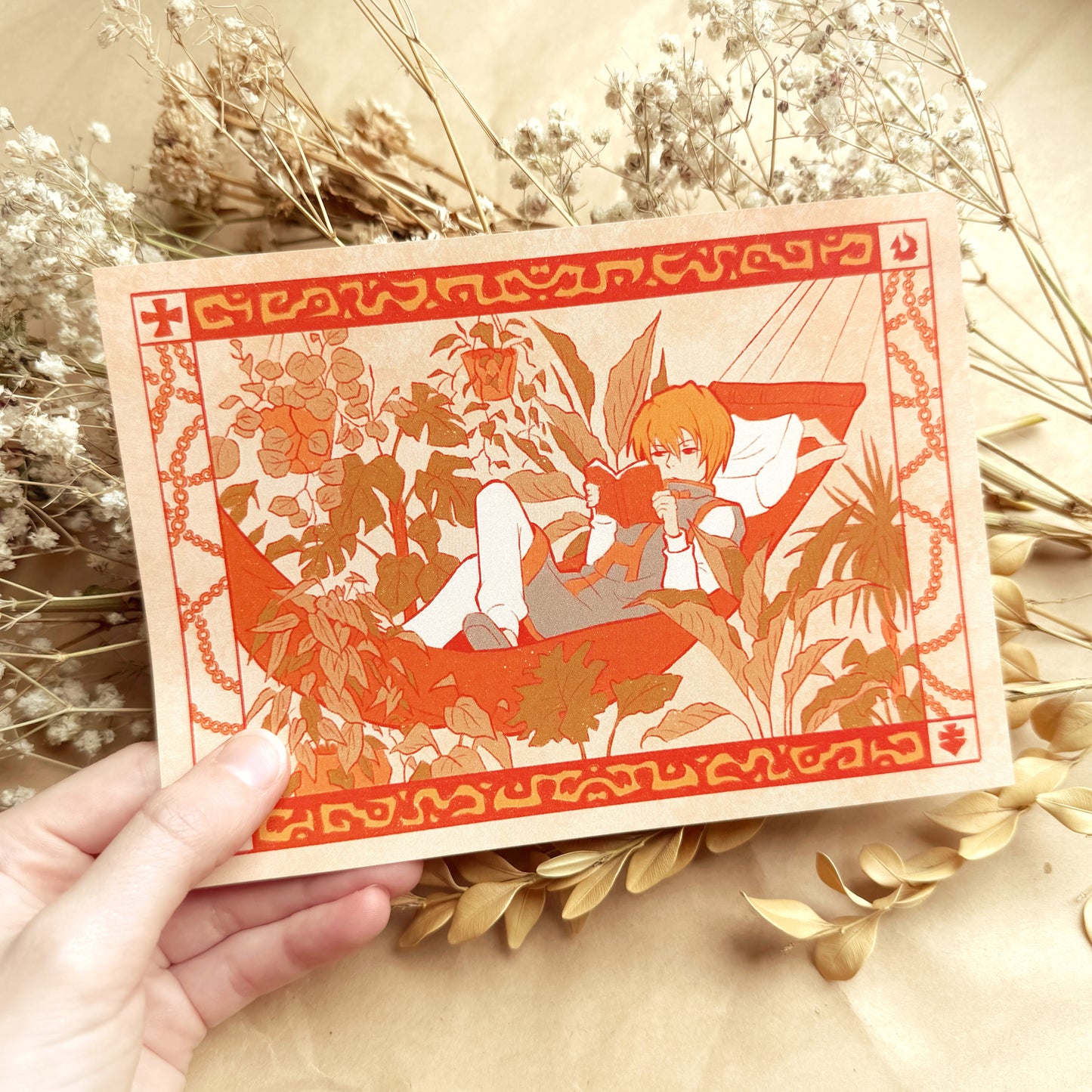 5x7" 'Peacetime' Kurapika Print