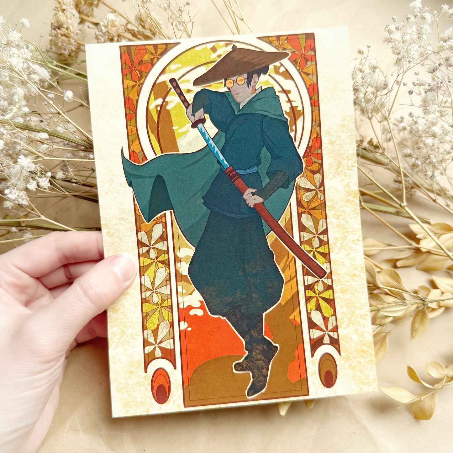 5x7” 'Onryo Samurai' Print
