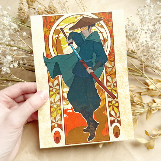 5x7” 'Onryo Samurai' Print