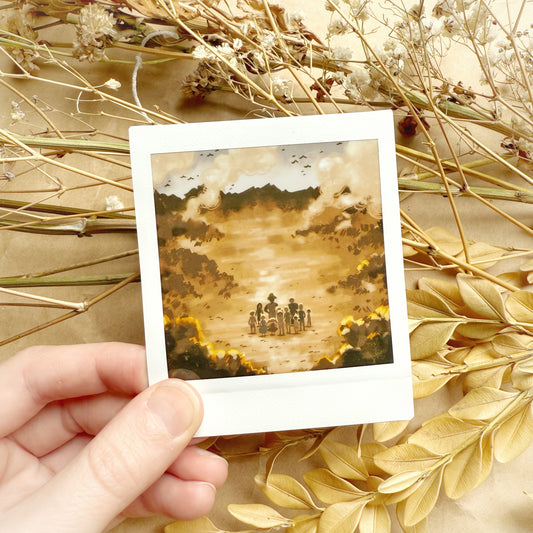 'Meteor City' Instant Photo Print