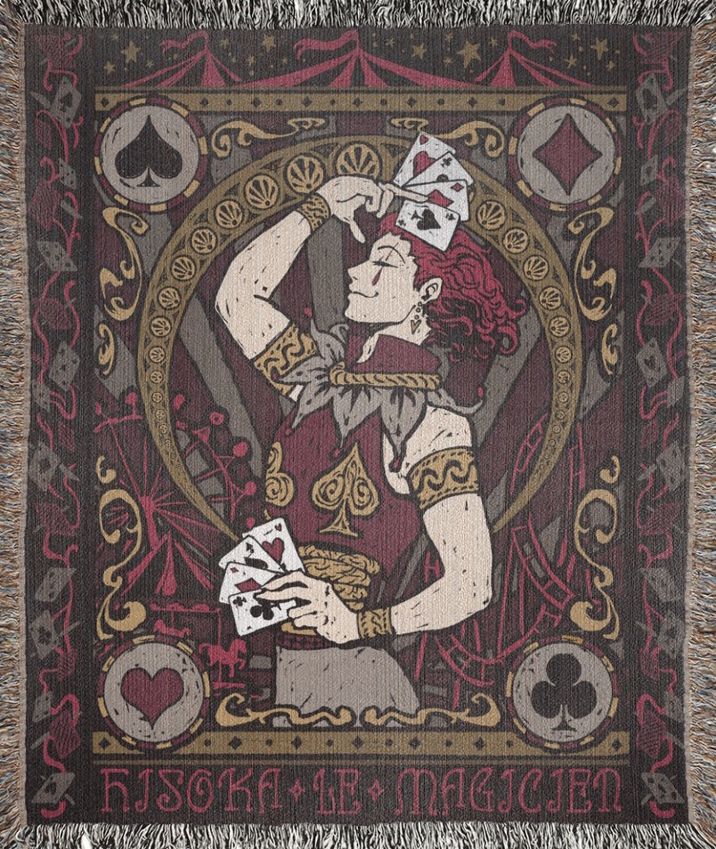 'The Magician' Tapestry Blanket