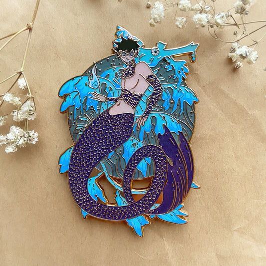 Mer Dabi October 2024 Pin Club Enamel Pin